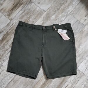 American Threads Olive Green Shorts